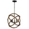 Cwi Lighting Padma 5 Light Up Chandelier With Black Finish 9706P21-5-101 - alternate 1